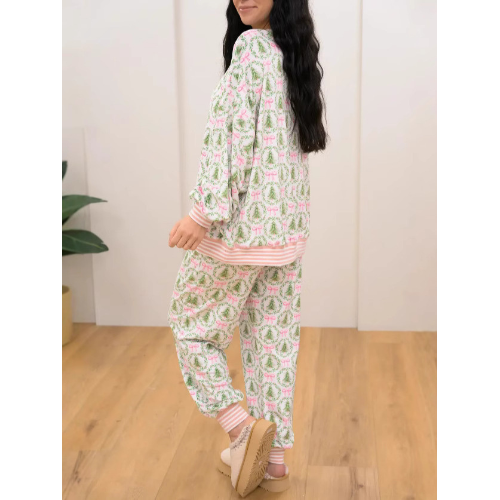 Mama Claus Cashmere Pajama Set