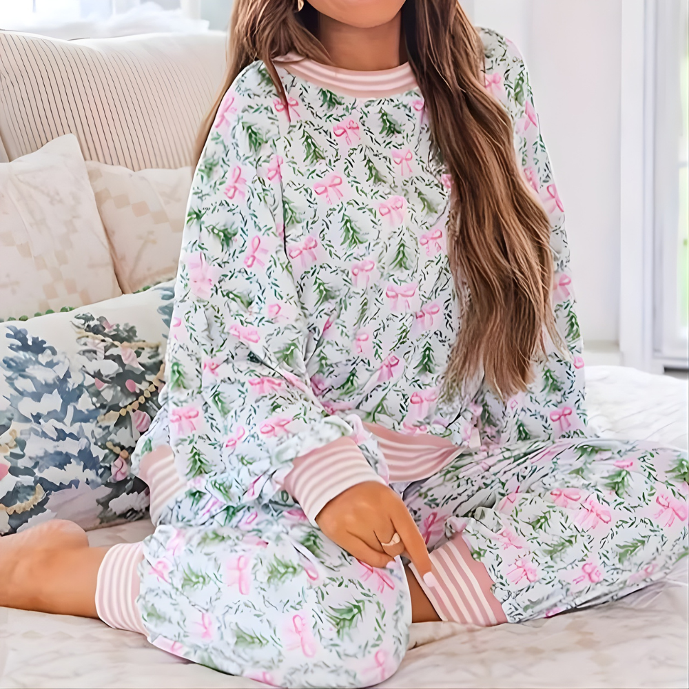 Mama Claus Cashmere Pajama Set